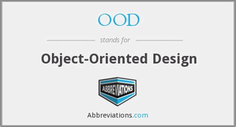 Ood Object Oriented Design