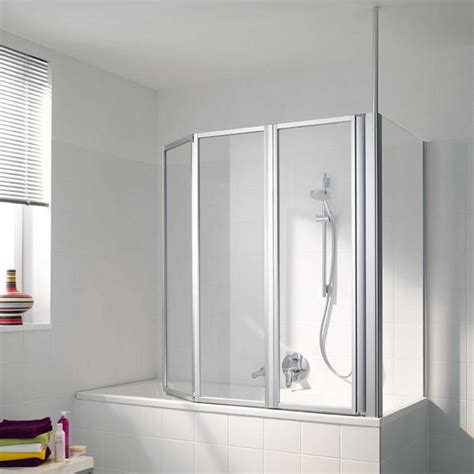 Luxuriöse haus dampfbad/badewanne kabine/dampf bad dusche dampfbad dusche. Koralle Avant Duschfaltwand 3-teilig für Badewanne ESG ...
