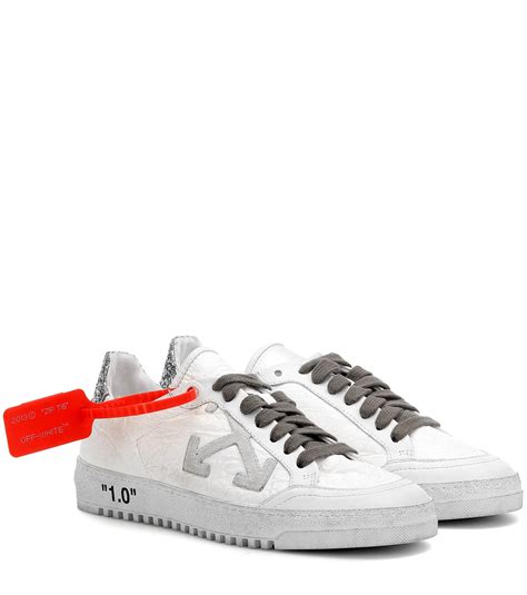 Off White Co Virgil Abloh Exclusive To Mytheresa Arrow 20 Leather