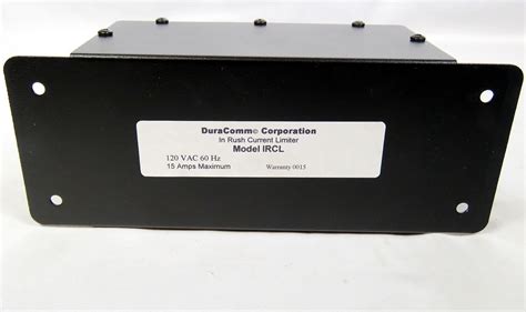 Duracomm Ircl In Rush Current Limiter 110 130 Vac 60 Hz 15 Amp Wcord