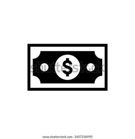 Vector Dollar Bank Note Coin Icon Stock Vector Royalty Free