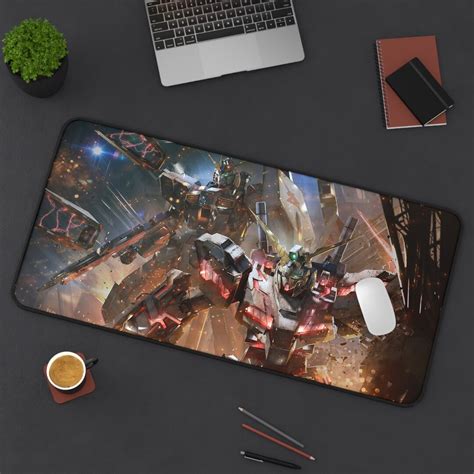 Gundam Desk Mat Anime Mousepad Gundam Mouse Padgundam Etsy