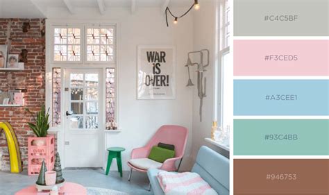 Use Pastel Color Palette In Interior Design Different Themed Ideas