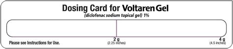 Common questions and answers about voltaren gel dosing card. Voltaren Gel: Uses, Taking, Side Effects, Warnings - Medicine.com