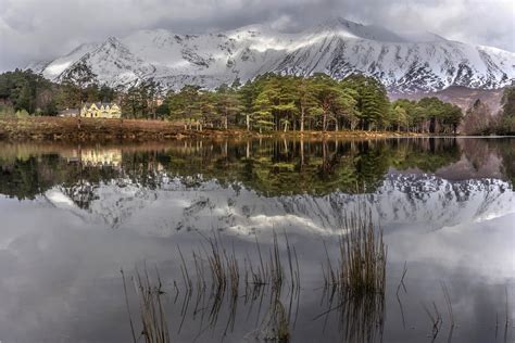 Loch Coulin And Coulin Lodge With Beinn Eighe Overlooking Flickr