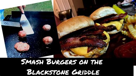 Smash Burgers on the Blackstone Griddle - YouTube