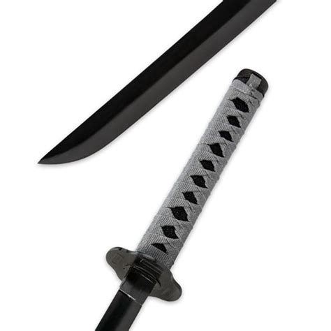 Gray Battle Worthy Warrior Katana True Swords