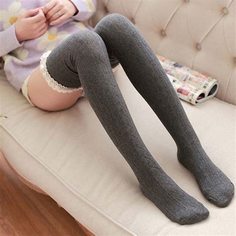 Winter Women Knee Socks Knee Warm Tube Stocking Stocks Sock Leggings