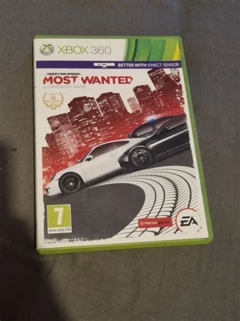 Need For Speed Most Wanted Microsoft Xbox Pal Game Eu