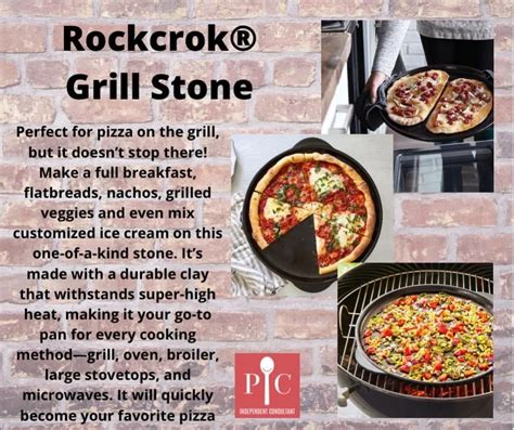 Rockcrok Grill Stone Pampered Chef Recipes Pampered Chef Party