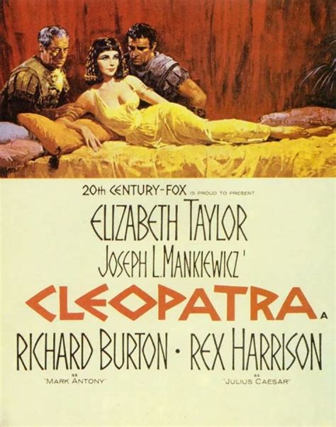 Cleopatra 1963 Movie Poster Howard Terpning Robert Weber The Motion Picture The World Has