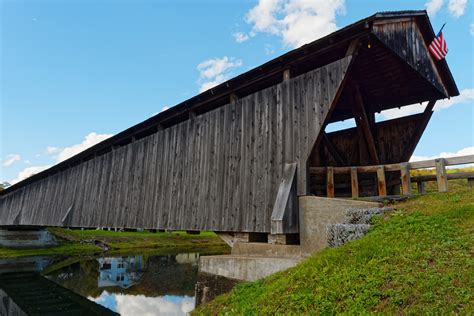 Downsville Covered Bridge Built In 1854 By Robert Murray T Flickr