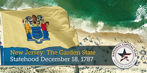 Garden State Glory New Jerseys Flag Blooms On Statehood Day