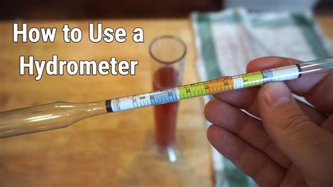 Trclips.com/video/wzf1trde7qs/video.html follow me on twitter! How to Use a Hydrometer for Winemaking - YouTube