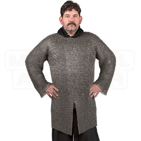 Round Ring Round Riveted Chainmail Hauberk Hw 700766 By Medieval