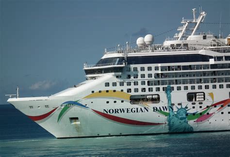 The Norwegian Dawn Is A Sister Ship To The Gem Shown Here In Port In