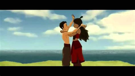 Aang And Katara Kissing Scenes Full Scenes Hd Youtube The Last Avatar