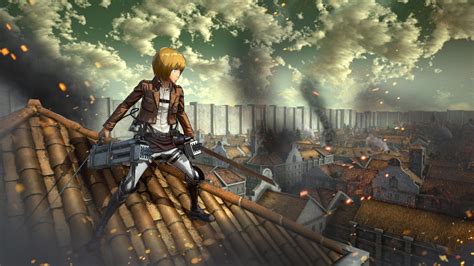 Attack On Titan Aesthetic Ps4 Wallpapers Wallpaper Cave