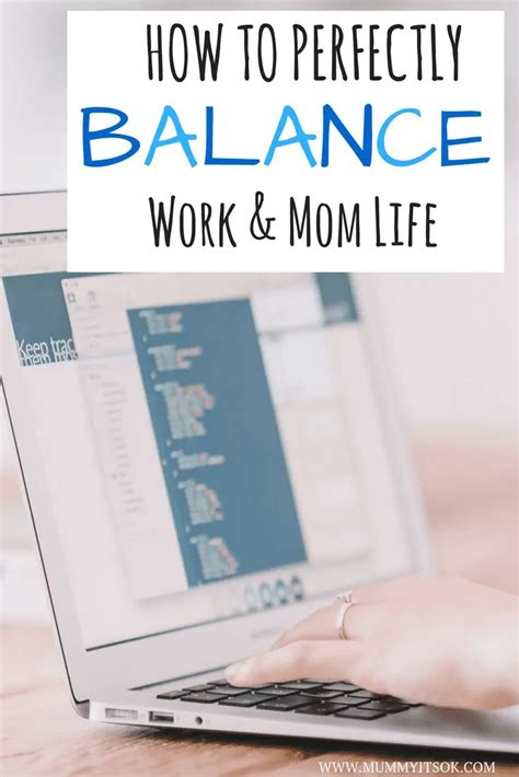 How To Perfectly Balance Work And Mom Life