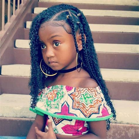 Cornrow wig cornrow wigs braided wig box braids wig knotless braids passion twists micro senegalese faux locs dreadlocks human lace. Best 25+ Kids box braids ideas on Pinterest | Natural kids ...