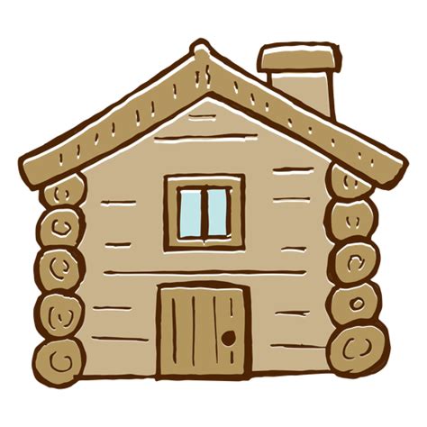 Camping Log Cabin Icon Transparent Png And Svg Vector File