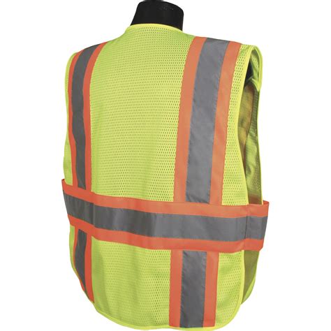 Radians Mens Class 2 High Visibility Breakaway Expandable Two Tone