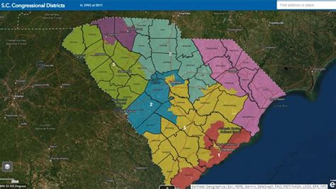 South Carolina Senate Releases Proposed Us House Districts