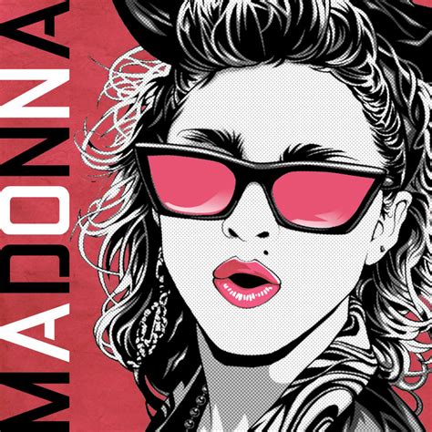 Madonna First Album Cover By Fabio K On Deviantart