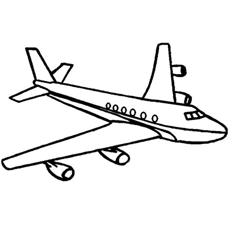 Drawing Plane #134781 (Transportation) – Printable coloring pages