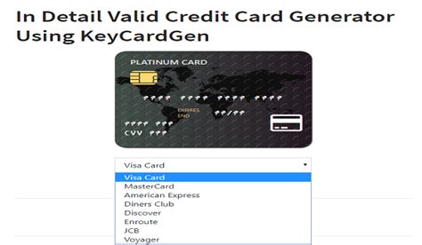 Maybe you would like to learn more about one of these? Best Credit Card Generator With CVV 2019