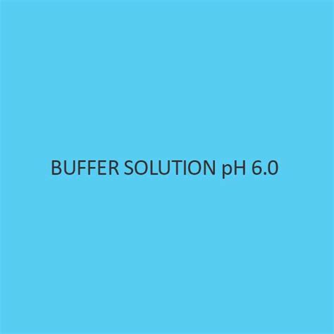 Buy Buffer Solution Ph 60 40 Discount Ibuychemikals In India
