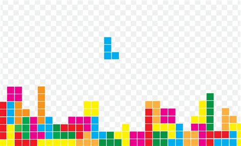 Game Bricks Tetris Template Color Pixel Blocks Colorful Video Game