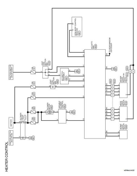 Mold likes damp, dark places. Nissan Sentra Service Manual: Wiring diagram - Manual air conditioner - Heater & air ...