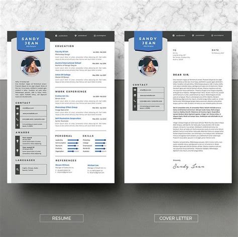In this cv format guide we'll show you exactly how to choose which cv format is best for you. Modern Resume Template Instant Download 2 Pages| CV ...