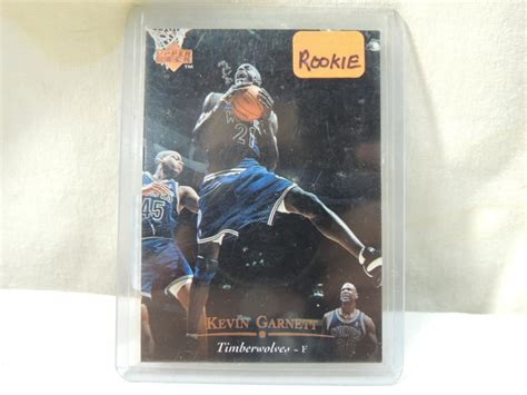 Minnesota timberwolves forward kevin garnett returned to the team he started with the past two i played the english card one time. 1995 UPPER DECK KEVIN GARNETT #273 ROOKIE CARD