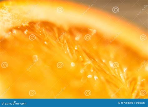 Orange Macro Texture Stock Photo Image Of Pattern Bright 107783980