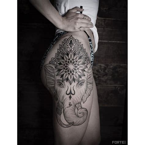 269 Best Elephant Tattoos Images On Pinterest Tattoo