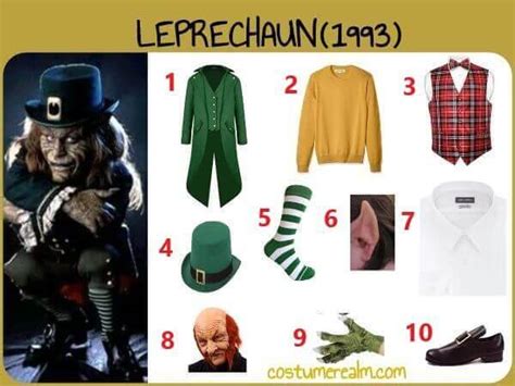 How To Dress Like Leprechaun 1993 Costume Guide Diy Saint Patricks