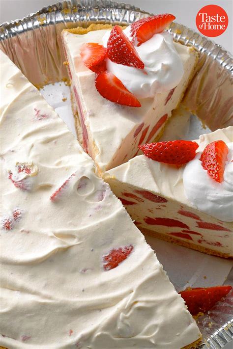 40 Easy Recipes For No Bake Pies Taste Of Home No Bake Summer Desserts Summer Desserts