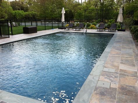 The pool is 16ft wide,, 32 ft long and 8.0 ft deep. Westhampton 20×40 Gunite Pool & Patio Installation ...