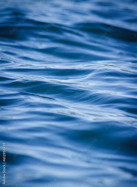 Waves And Ripples Of Deep Blue Lake Water Border Background Backdrop