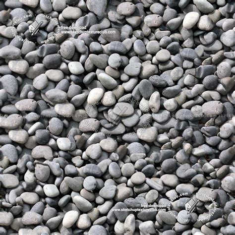 River Pebbles Stone Texture Seamless 19750