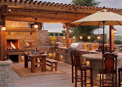 Outdoor Kitchens Ideas For Garden Backyard And Space Around The