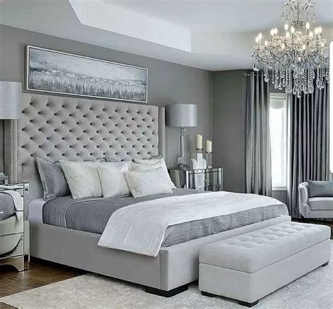 54 White And Grey Master Bedroom Interior Design Ideas That Will Make