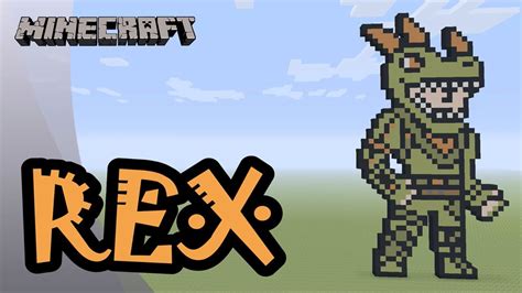 Fortnite Rex Minecraft Skin