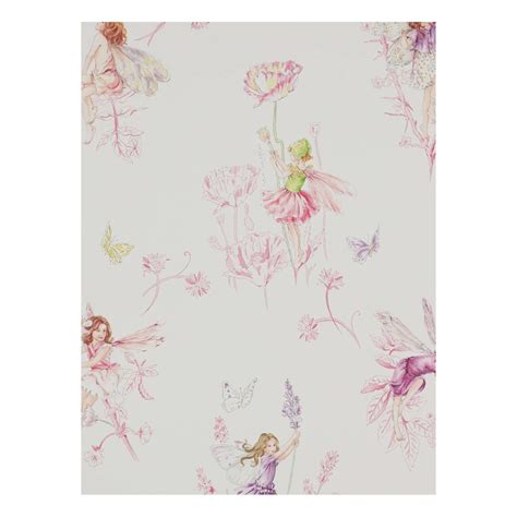These lights are bright for how small they are (not overwhelmingly bright at all), and they look so pretty along my bedroom wall.… Jane Churchill March Hare Wallpaper, Pink, J135W-05 | Fairy wallpaper, Flower fairies, Fairy bedroom
