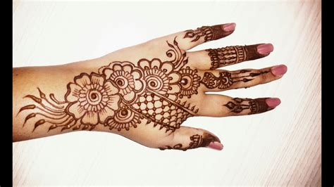 Beautiful Simple Mehndi Designs For Hands 2016 Simple Henna Designs