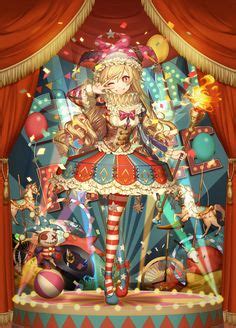 No larger size available | Anime circus, Character art, Circus characters