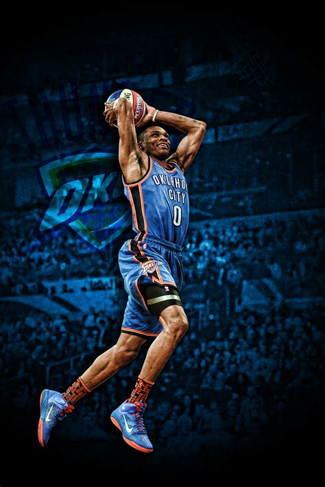 Find the best russel westbrook wallpapers on getwallpapers. Russell Westbrook Dunking Wallpaper HD | Спорт