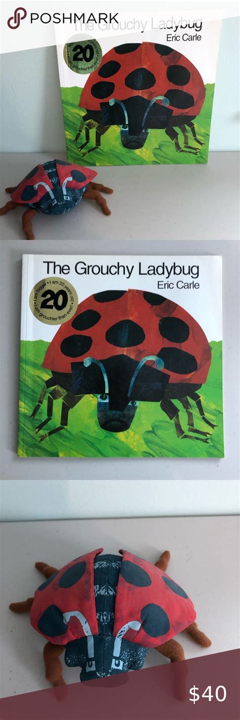 Eric Carle Presents The Grouchy Ladybug And Doll Grouchy Ladybug